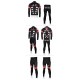 PROFESJONALNY DŁUGI KOMPLET ROWEROWY CASTELLI MODEL 2010 BLACK