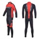 PROFESJONALNY KOMPLET JESIENNO-WIOSENNY CASTELLI MODEL 2012 RED-BLACK
