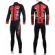 PROFESJONALNY KOMPLET JESIENNO-WIOSENNY CASTELLI MODEL 2011 BLACK RED