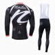 PROFESJONALNY JESIENNO-WIOSENNY KOMPLET ROWEROWY NALINI MODEL 2013/2014 BLACK