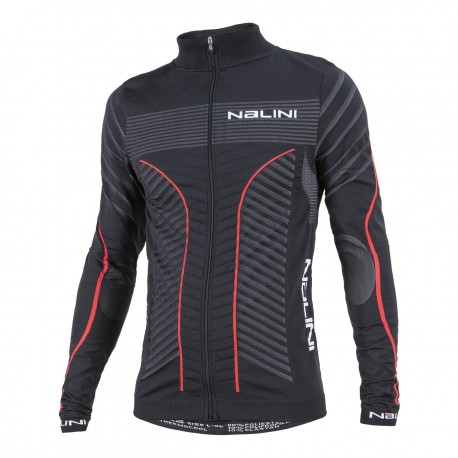 NALINI PROFESJONALNA BLUZA ROWEROWA MODEL 2014 BLACK-SILVER