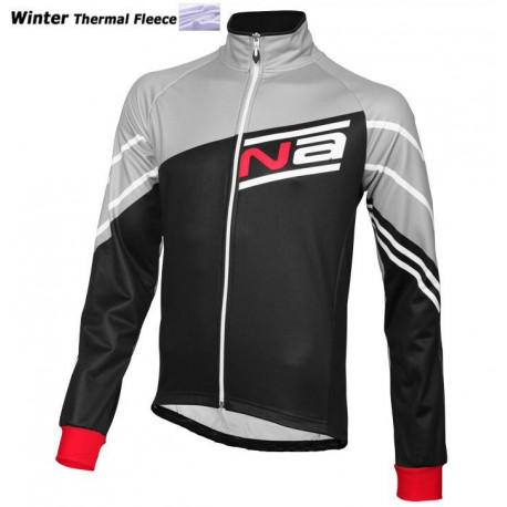 NALINI PROFESJONALNA BLUZA ROWEROWA MODEL 2016 BLACK-SILVER
