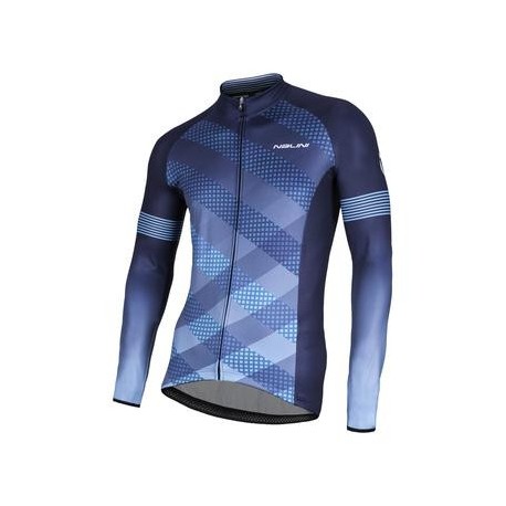 NALINI PROFESJONALNA BLUZA ROWEROWA MODEL 2017 BLACK-WHITE-GREEN