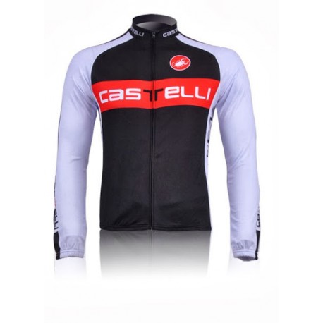 CASTELLI PROFESJONALNA BLUZA ROWEROWA MODEL 2011 BLACK