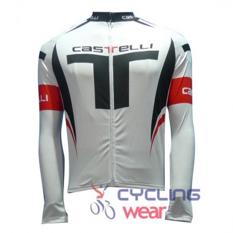 CASTELLI PROFESJONALNA BLUZA ROWEROWA MODEL 2012 WHITE