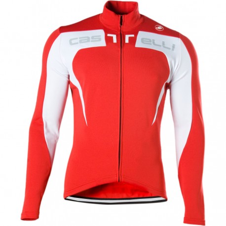 CASTELLI PROFESJONALNA BLUZA ROWEROWA MODEL 2014/15 RED