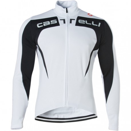 CASTELLI PROFESJONALNA BLUZA ROWEROWA MODEL 2014/15 WHITE