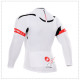 CASTELLI PROFESJONALNA BLUZA ROWEROWA MODEL 2015 WHITE
