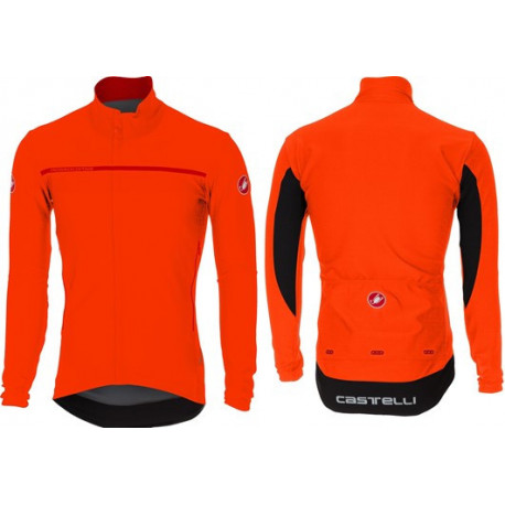 CASTELLI PROFESJONALNA BLUZA ROWEROWA MODEL 2016/17 ORANGE