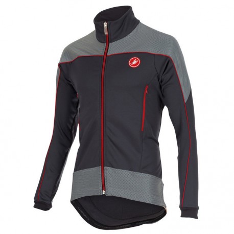 CASTELLI PROFESJONALNA BLUZA ROWEROWA MODEL 2017/18 BLACK