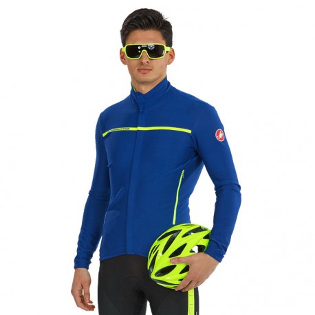 CASTELLI PROFESJONALNA BLUZA ROWEROWA MODEL 2018 BLUE