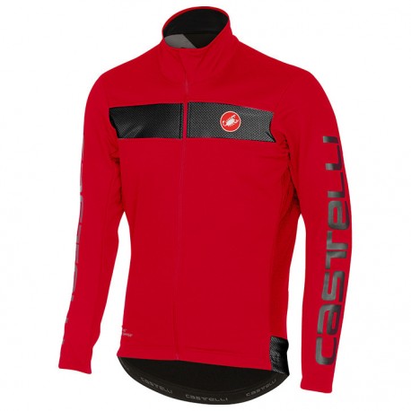 CASTELLI PROFESJONALNA BLUZA ROWEROWA MODEL 2018 RED