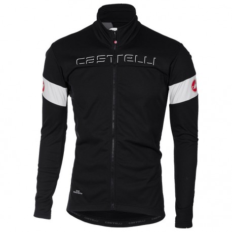 CASTELLI PROFESJONALNA BLUZA ROWEROWA MODEL 2018 BLACK-WHITE