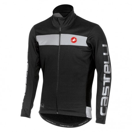 CASTELLI PROFESJONALNA BLUZA ROWEROWA MODEL 2018 BLACK-GRAY