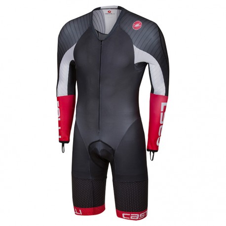 CASTELLI PROFESJONALNY JESIENNO-WIOSENNY KOMBINEZON ROWEROWY 2017
