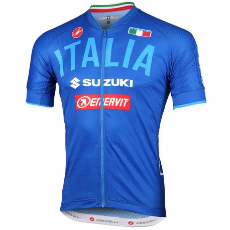 CASTELLI PROFESJONALNA KOSZULKA ROWEROWA 2017/18 ITALIA