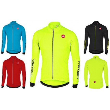 CASTELLI PROFESJONALNA BLUZA ROWEROWA MODEL 2018 BLACK-GRAY