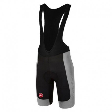 CASTELLI PROFESJONALNE SPODENKI ROWEROWE MODEL 2016/17 BLACK SILVER