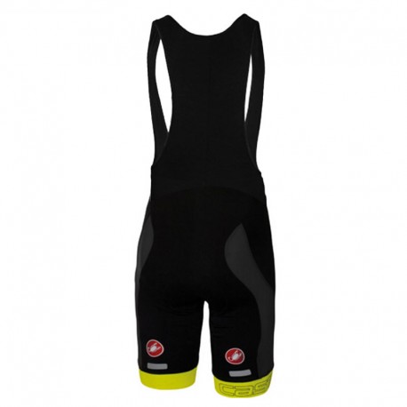 SPODENKI ROWEROWE CASTELLI MODEL 2012 BLACK-YELLOW