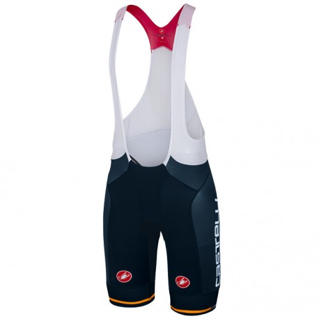 CASTELLI PROFESJONALNE SPODENKI ROWEROWE MODEL 2017/18 BLACK-RED