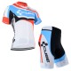 PROFESJONALNY LETNI KOMPLET ROWEROWY CUBE 2014 WHITE-BLUE