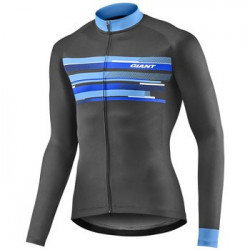 GIANT PROFESJONALNA BLUZA ROWEROWA 2017 BLACK-BLUE