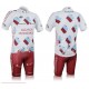 PROFESJONALNY LETNI KOMPLET ROWEROWY AG2R LA MONDIALE MODEL 2012 ROZMIAR XXL