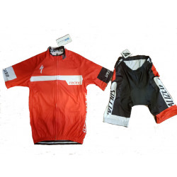 PROFESJONALNY LETNI KOMPLET ROWEROWY SPECIALIZED 2012 CZERWONY ROZMIAR M