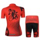 AOGDA DAMSKI KOMPLET ROWEROWY MODEL 2014/15 RED
