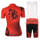 AOGDA DAMSKI KOMPLET ROWEROWY MODEL 2014/15 RED