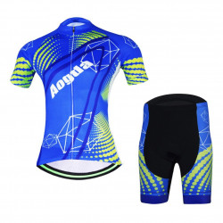 AOGDA DAMSKI KOMPLET ROWEROWY MODEL 2016 BLUE