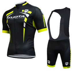 KUOTA PROFESJONALNY LETNI KOMPLET ROWEROWY 2015 BLACK-YELLOW