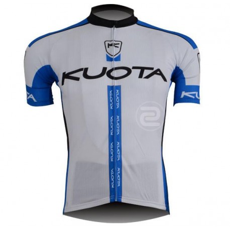 KUOTA PROFESJONALNA KOSZULKA ROWEROWA 2013 WHITE-BLUE