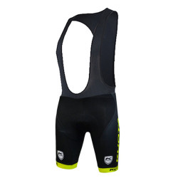 KUOTA PROFESJONALNE SPODENKI ROWEROWE 2015 BLACK-YELLOW