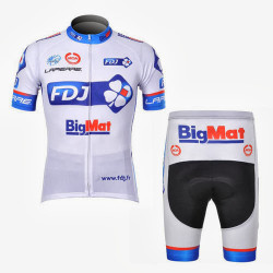FDJ PROFESJONALNY LETNI KOMPLET ROWEROWY 2012
