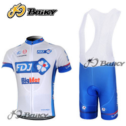 PROFESJONALNY LETNI KOMPLET ROWEROWY FDJ  2012 3 MODELE