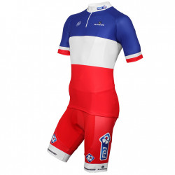 FDJ PROFESJONALNY LETNI KOMPLET ROWEROWY 2013/17