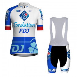 FDJ PROFESJONALNY LETNI KOMPLET ROWEROWY 2017/18