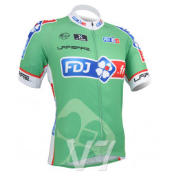 FDJ PROFESJONALNE LETNIE KOSZULKI ROWEROWE 2013 GREEN