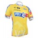 FDJ PROFESJONALNE LETNIE KOSZULKI ROWEROWE 2013 YELLOW