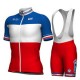 FDJ PROFESJONALNY LETNI KOMPLET ROWEROWY MODEL 2018 RED-BLUE