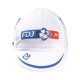 PROFESJONALNA CZAPKA ROWEROWA FDJ MODEL 2014 WHITE