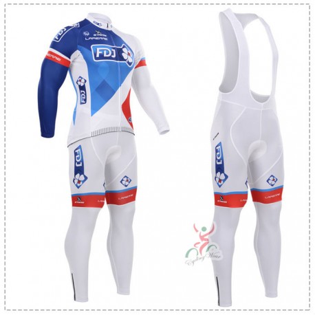 FDJ PROFESJONALNY DŁUGI KOMPLET ROWEROWY 2016