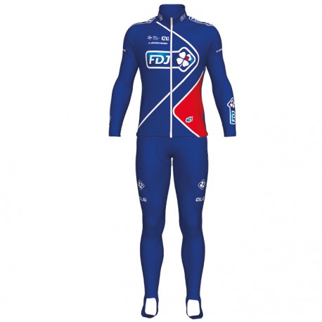 FDJ PROFESJONALNY DŁUGI KOMPLET ROWEROWY 2017/18