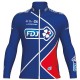 FDJ PROFESJONALNY DŁUGI KOMPLET ROWEROWY 2017/18
