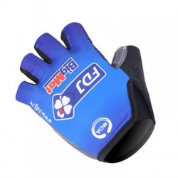 FDJ PROFESJONALNE RĘKAWICZKI ROWEROWE MODEL 2012 BLUE