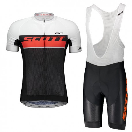 SCOTT LETNI KOMPLET ROWEROWY 2018 BLACK-RED