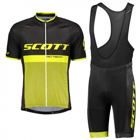 SCOTT LETNI KOMPLET ROWEROWY 2018 YELLOW-BLACK