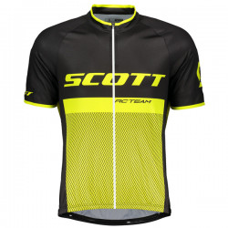 SCOTT RC KOSZULKA ROWEROWA MODEL 2018  YELLOW TEAM
