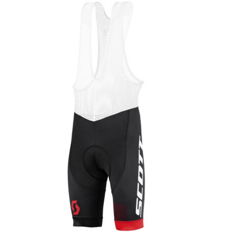 SCOTT PROFESJONALNE SPODENKI ROWEROWE 2015/16 BLACK-RED